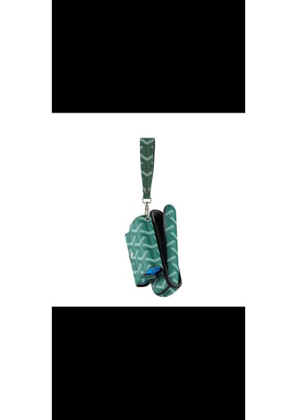 Iqos Illuma Kapaklı Çanta Kılıf Goyard Green(Terrea ile Çalışan Cihaza Uygundur)