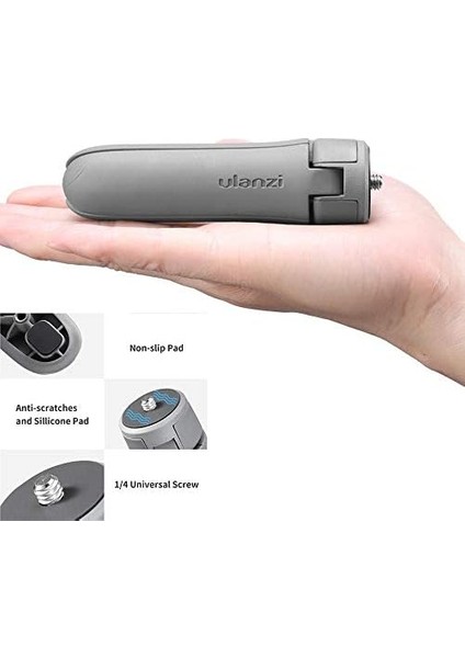 Mt-10 Osmo Mobile 2 3 Masaüstü Tripod Grip, Siyah fiyatları