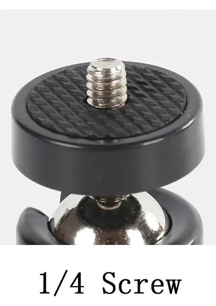 Fotoğraf ve Kamera 360 Mafsal 1/4", 1/4" Kameralar ve Fotoğraf Makineleri Için Vida Adaptörü ile Video Kameralar Akıllı Telefon Mikrofonu Gopro LED Video Işığı Video Monitör Tripod Monopod fiyatları