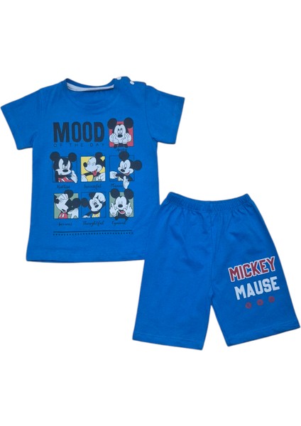 Micky Şort T-Shirt Bebek Çocuk Yazlık Takım