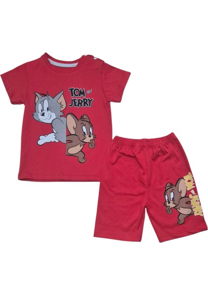 Jerry Şort T-Shirt Bebek Çocuk Yazlık Takım