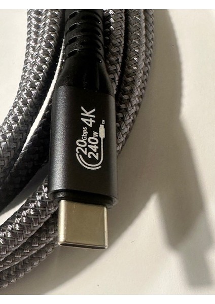 3 Metre 4K Typec Kablo 3 Metre USB 3.2 Typec Kablo