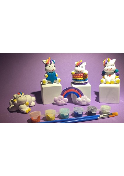 Taş Boyama Seti-Unicorn Set-Hobi-Aile Etkinlik-Aktivite-Hediye-Karne-Doğum Günü-Bayram-Özel Gün Hediyesi fırsatları