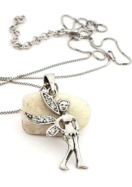 Melek figürlü gümüş kolye fiyatları