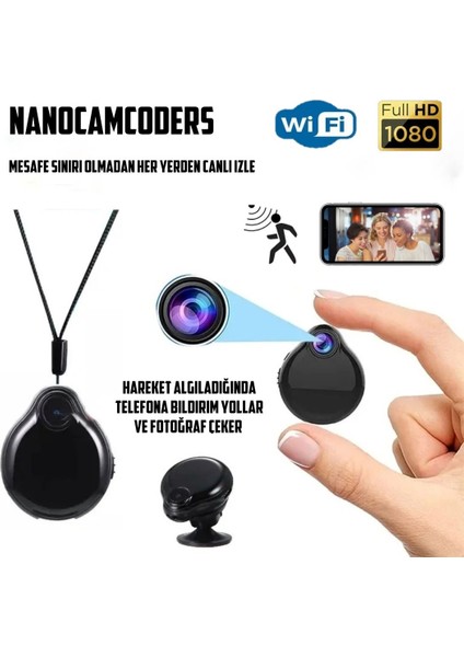1k ° 1080P Mini Güvenlik Kamerası Mikro Güvenlik Video Gizli Mini Kamera Izle