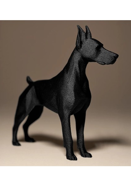 Doberman Köpek Biblo Dekor Hediyelik 12 x 6 x 11. 5 cm