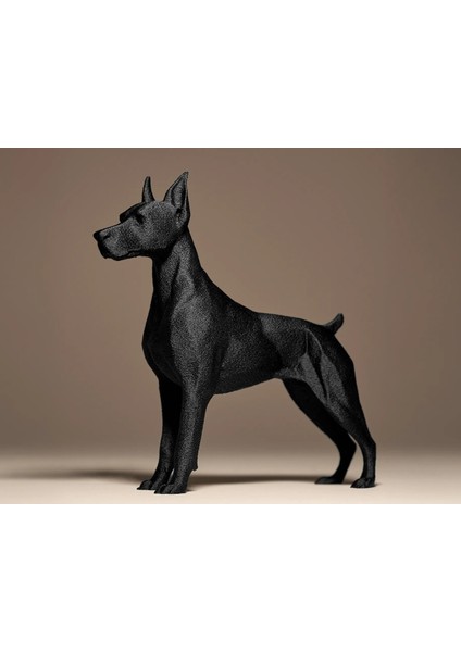 Doberman Köpek Biblo Dekor Hediyelik 12 x 6 x 11. 5 cm