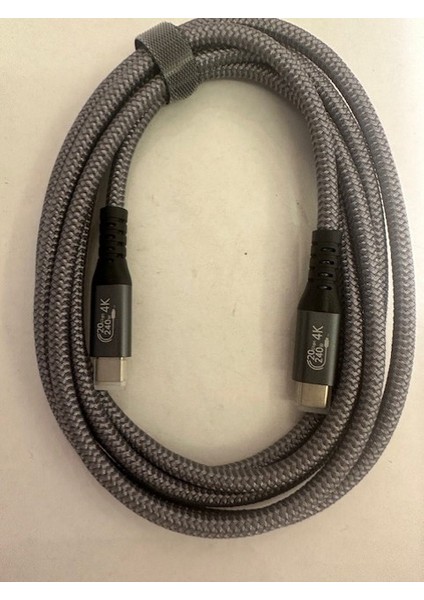 2 Metre 20GBPS 240W 4K Typec Kablo 4K 2 Metre Typec Typec Kablo