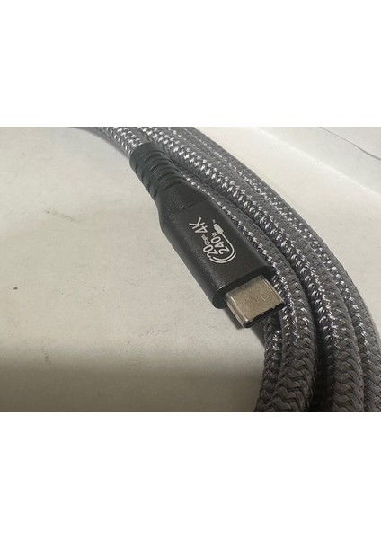2 Metre 20GBPS 240W 4K Typec Kablo 4K 2 Metre Typec Typec Kablo