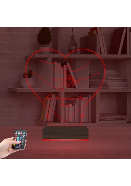 Kirppi 3D Lamba Anneler Günü Anne Bebek Hediye Kişiye Özel Masa Gece Lambası indirimleri