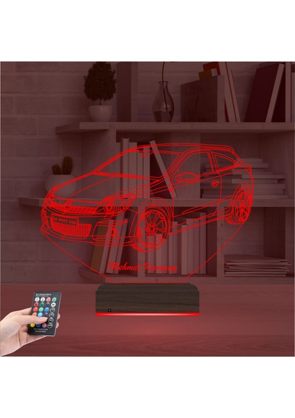 Kirppi 3D Lamba Araba Opel Astra Tasarım Kişiye Özel Masa Gece Lambası indirimleri