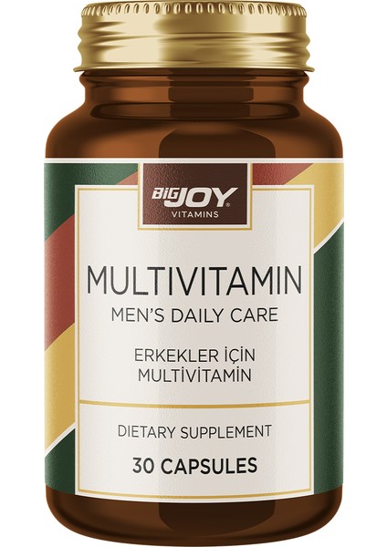 Multivitamin Men's Daily Care 30 Kapsül (Erkeklere Özel )