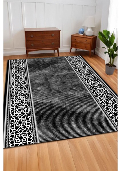 Dijital Baskılı Yıkanabilir Dot Taban Kaymaz Halı Yolluk Mutfak Salon Halısı Yolluğu
