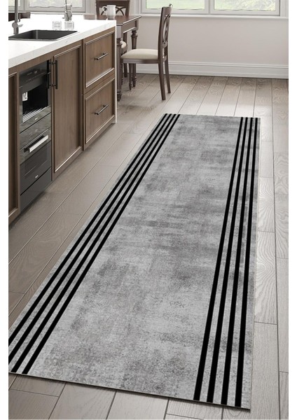 Dijital Baskılı Yıkanabilir Dot Taban Kaymaz Halı Yolluk Mutfak Salon Halısı