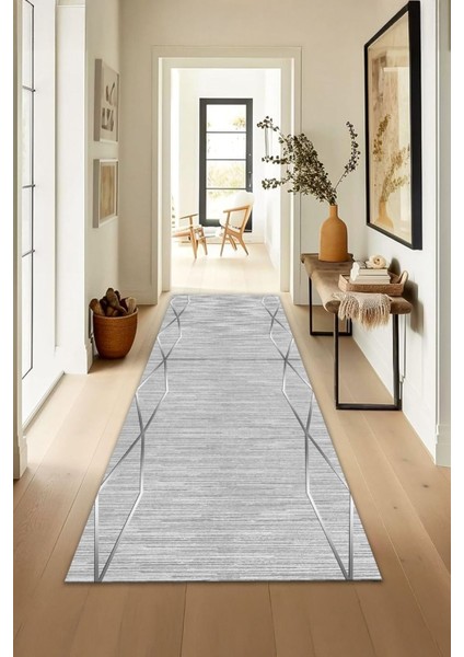 Dijital Baskılı Yıkanabilir Dot Taban Kaymaz Halı Yolluk Mutfak Salon Halısı Yolluğu