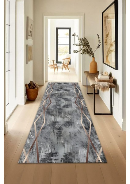 Dijital Baskılı Yıkanabilir Dot Taban Kaymaz Halı Yolluk Mutfak Salon Halısı Yolluğu