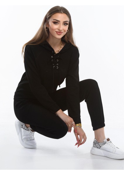 Oys Modal Kumaş Likralı Rahat Günlük ve Şık Kapüşonlu Alt - Üst Takım Eşofman Takım fiyatları