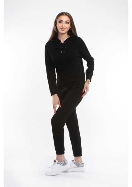 Oys Modal Kumaş Likralı Rahat Günlük ve Şık Kapüşonlu Alt - Üst Takım Eşofman Takım modelleri