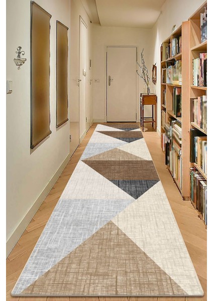 Dijital Baskılı Yıkanabilir Dot Taban Kaymaz Halı Yolluk Mutfak Salon Halısı