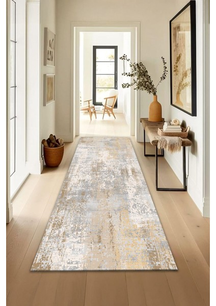 Dijital Baskılı Yıkanabilir Dot Taban Kaymaz Halı Yolluk Mutfak Salon Halısı Yolluğu