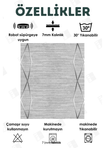 Dijital Baskılı Yıkanabilir Dot Taban Kaymaz Halı Yolluk Mutfak Salon Halısı fiyatları