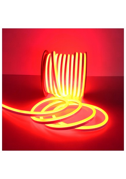 Kırmızı Neon LED 220V 15X16MM Tak Çalıştır