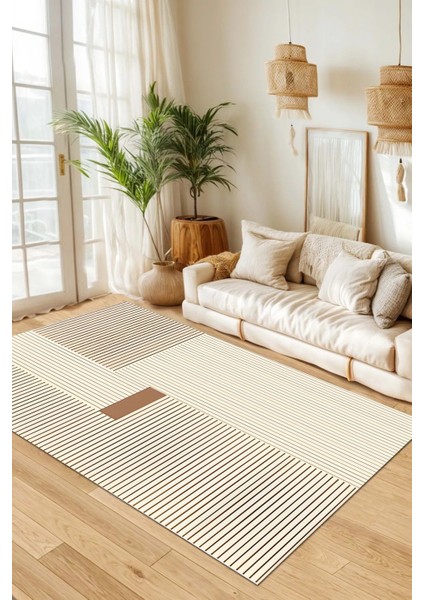 Dijital Baskılı Yıkanabilir Dot Taban Kaymaz Halı Yolluk Mutfak Salon Halısı Yolluğu