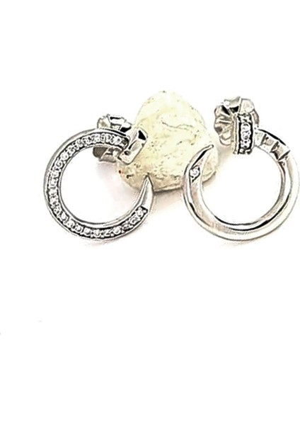 İtalyan tasarımı civi figürlü gümüş modern küpe fiyatları