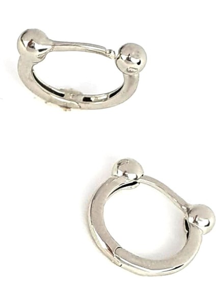 İtalyan 925 ayar gümüş trend toplu halka küpe fiyatları