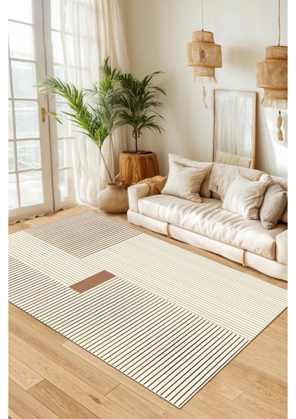 Dijital Baskılı Yıkanabilir Dot Taban Kaymaz Halı Yolluk Mutfak Salon Halısı Yolluğu (51)