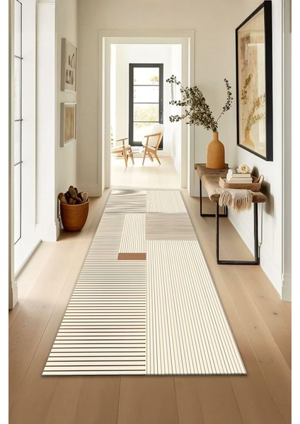 Dijital Baskılı Yıkanabilir Dot Taban Kaymaz Halı Yolluk Mutfak Salon Halısı Yolluğu (51) modelleri