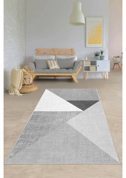 Dijital Baskılı Yıkanabilir Dot Taban Kaymaz Halı Yolluk Mutfak Salon Halısı Yolluğu (51)