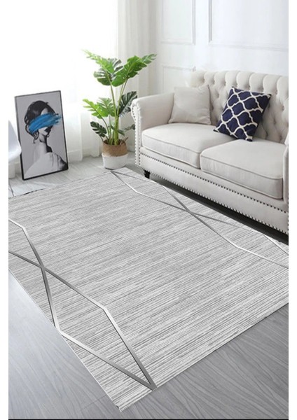 Dijital Baskılı Yıkanabilir Dot Taban Kaymaz Halı Yolluk Mutfak Salon Halısı Yolluğu (51)