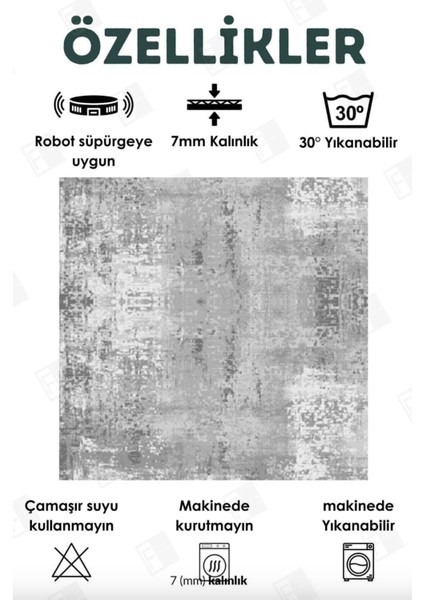 Dijital Baskılı Yıkanabilir Dot Taban Kaymaz Halı Yolluk Mutfak Salon Halısı modelleri