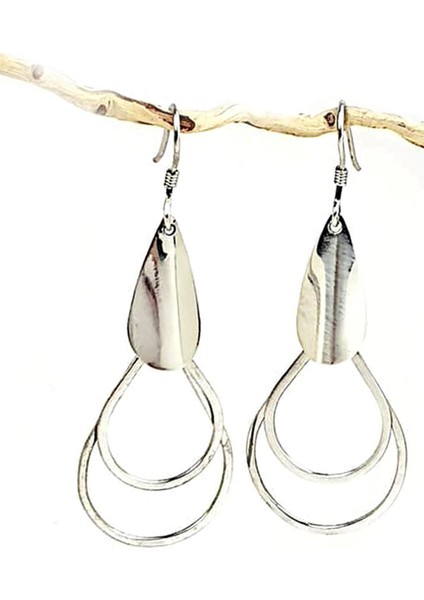 Italyan tasarımı ayar gümüş trend küpe fiyatları