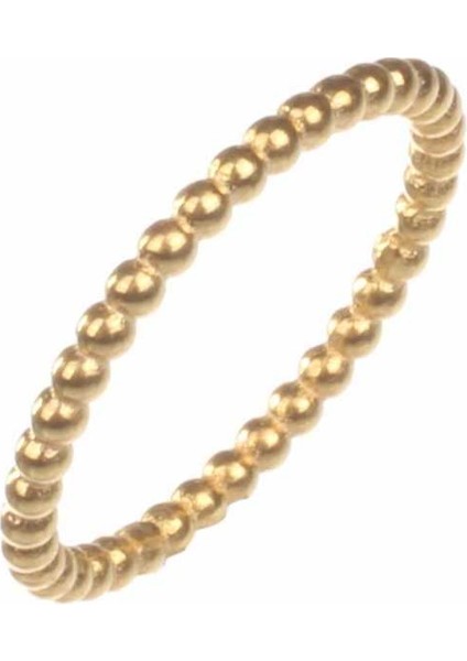 925 Ayar Gümüş Trend Alyans Sarı