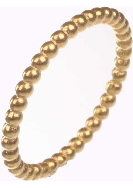 925 Ayar Gümüş Trend Alyans Sarı