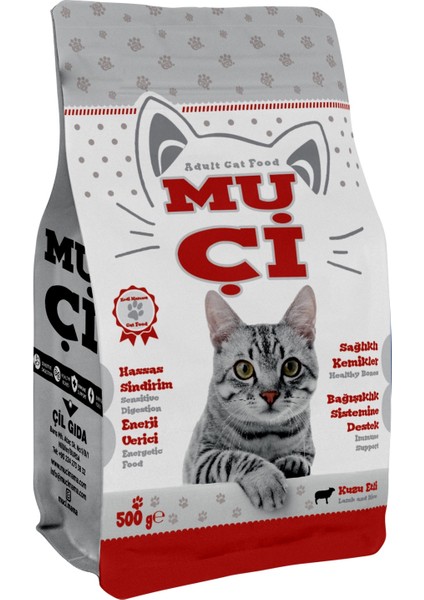Kuru Kedi Maması Kuzu Etli 500 gr