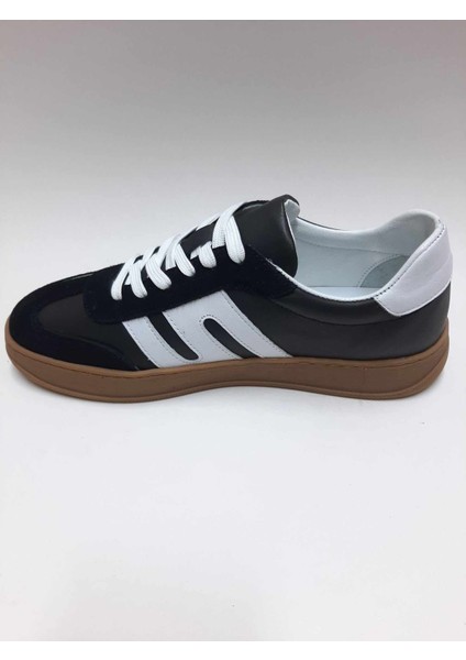 Deri Bağcıklı Siyah Spor Casual Erkek Ayakkabı C-810178VTTO modelleri