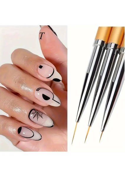 Ultra Ince Fırça Profesyonel Sanat ve Tırnak Boyama Fırçası, modelleri