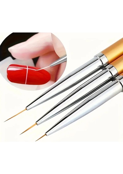 Ultra Ince Fırça Profesyonel Sanat ve Tırnak Boyama Fırçası, indirimleri