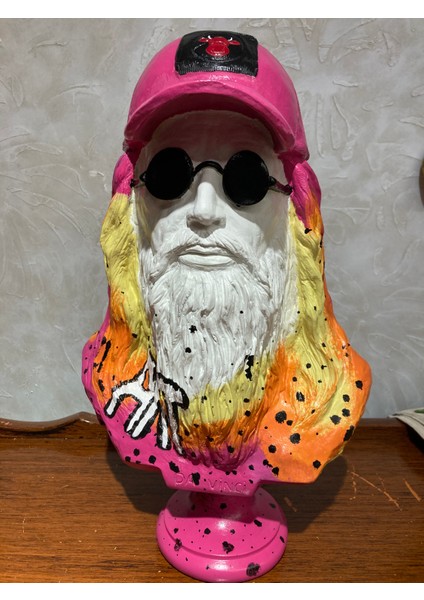 Leonardo Da Vinci Büst Grafiti indirimleri