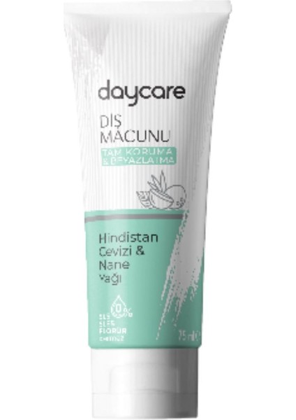 Diş Macunu 75 ml - Hindistan Cevizi & Nane Yağı