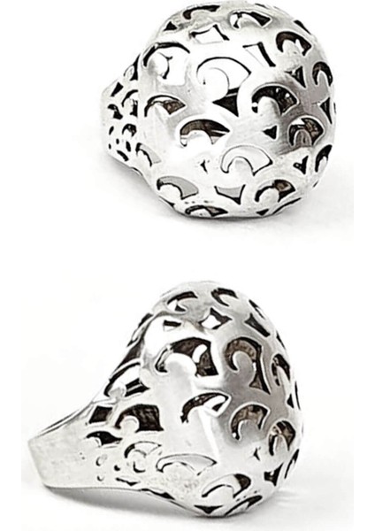 Bombeli gümüş tasarım yüzük fiyatları