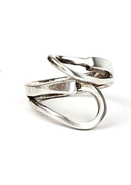 Gümüş tasarım ayarlanabilir yüzük fiyatları