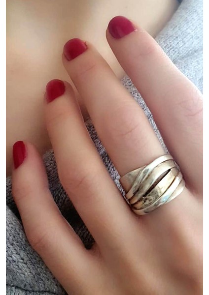 925 ayar gümüş tasarım yüzük