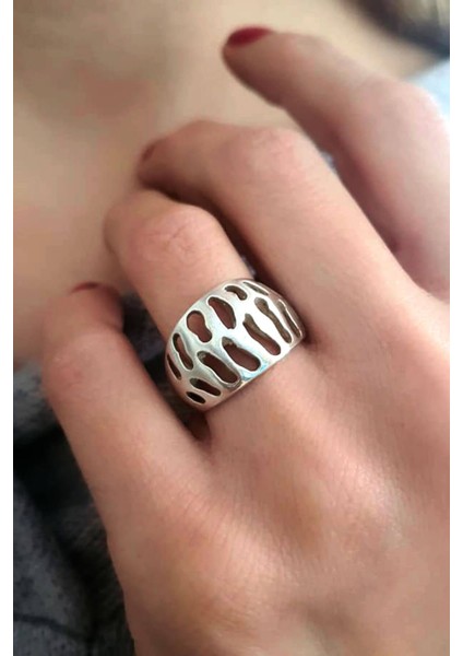 Tasarım gümüş yüzük