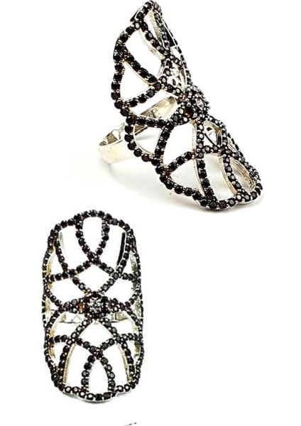 Granat taşlı gümüş tasarım yüzük fiyatları