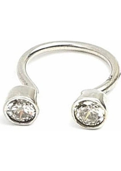 Zirkon taşlı gümüş ayarlanabilir yüzük fiyatları