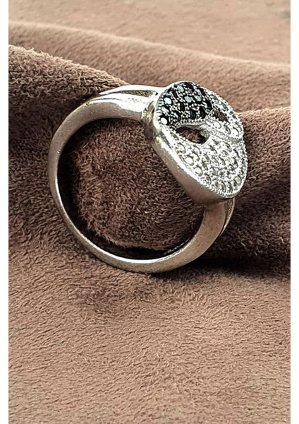 oniks zirkon taşlı gümüş yüzük fırsatları